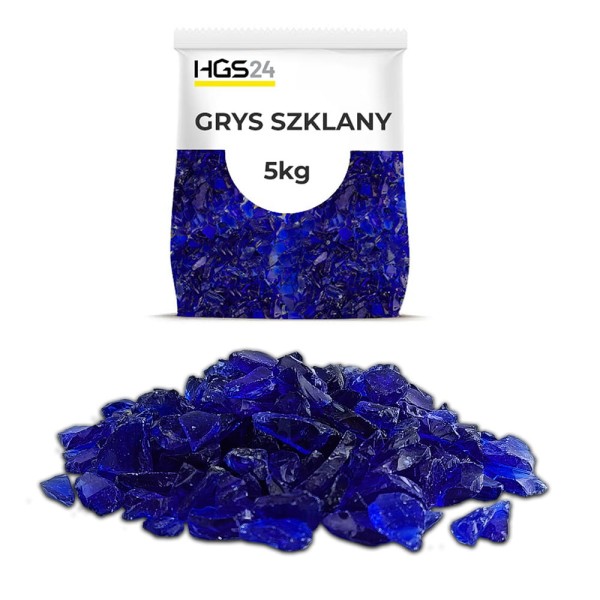 GRYS SZKLANY DEKORACYJNY SZK O OZDOBNE CHABROWE 5 10mm 5KG HGS24 PL