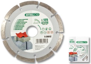 STALCO TARCZA DIAMENTOWA SEGMENTOWA 125mm NA SUCHO S-30012