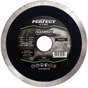 TARCZA DIAMENTOWA PEŁNA do PŁYTEK Stalco 200mm