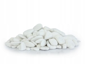 Otoczak Śnieżny Kamień Ozdobny 10-20mm 25kg