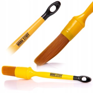WORK STUFF Detailing brush albino orange 30mm