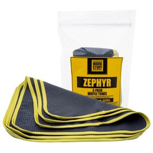 WORK STUFF Zephyr Waffle Towel mikrofibra do szyb 3 szt WS055