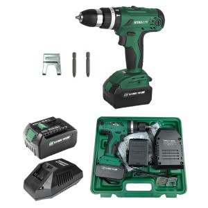 WIERTARKO-WKRĘTARKA AKUMULATOROWA Z UDAREM STALCO S-97120 + ŁADOWARKA + WALIZKA