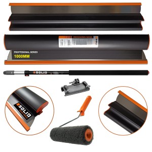 Nóż do gładzi 100cm Kij teleskopowy Wałek do gładzi ZESTAW