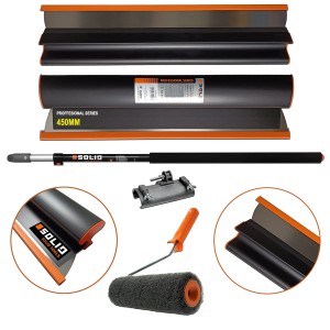 Nóż do gładzi 45cm Kij teleskopowy Wałek do gładzi ZESTAW