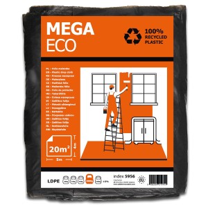 Folia malarska MEGA ECO LDPE 4x5m SOLID 5956