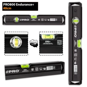 POZIOMICA PRO 800 ENDURANCE+ 40CM FREZOWANA ALU ERS+