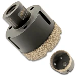 Otwornica diamentowa do cięcia na sucho gresu i ceramiki 55mm PRO Polska