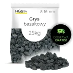 Grys Bazaltowy Kamień Ogrodowy 8-16mm 25kg