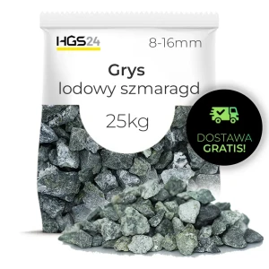 Grys Lodowy Szmaragd Kamień Ogrodowy 8-16mm 25kg