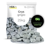 Grys Grigio Piękny Kamień Ogrodowy 16-22mm 25kg
