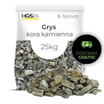 Gnejs Złocisty Promyk Kora Kamienna 8-16mm 25kg