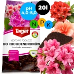 Ziemia do rododendronów i wrzosów 20l PH 4,0 - 5,0 Podłoże z nawozem