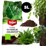 Ziemia do kwiatów zielonych i warzyw 5l PH 5,5-6,5 Gotowe podłoże z nawozem