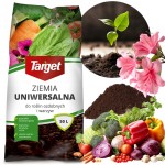 Ziemia uniwersalna 50l do kwiatów roślin ozdobnych i warzyw PH 5,5-6,5 Podłoże