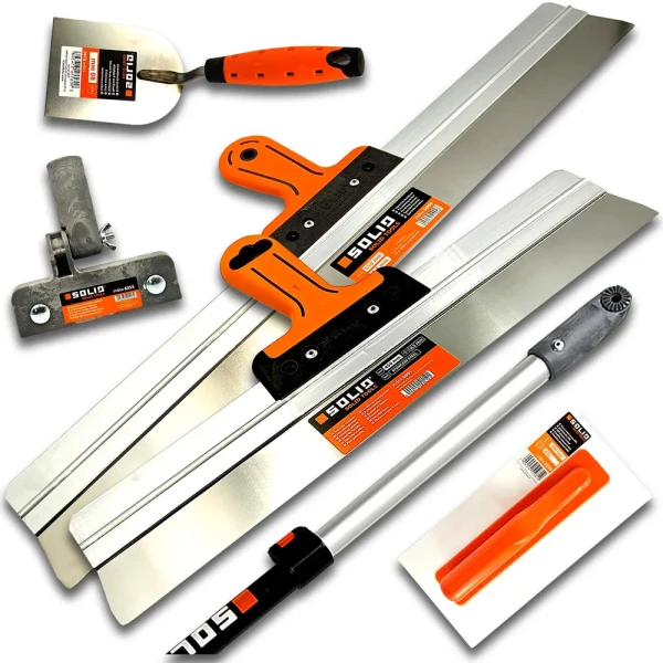 SOLID szpachla fasadowa 65/45cm premium NF4 Zestaw szpachli do tynku