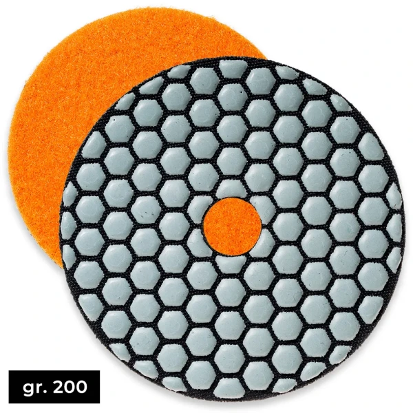 PRO Diamentowy dysk szlifierski 100mm GR. 200 M14 NA RZEP WT162