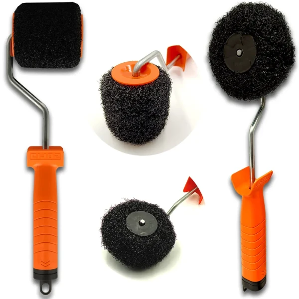 Wałki do nakładania gładzi ZESTAW Rolka 8cm + Kątowy 9cm SOLID TOOLS