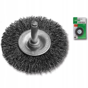 STALCO Szczotka tarczowa 75mm trzpień 6mm S-34432