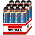 12x Pianka pistoletowa SOUDAL MAXI PIANA POLIURETANOWA DO PISTOLETU 870ml
