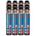 12x Pianka pistoletowa SOUDAL MAXI PIANA POLIURETANOWA DO PISTOLETU 870ml