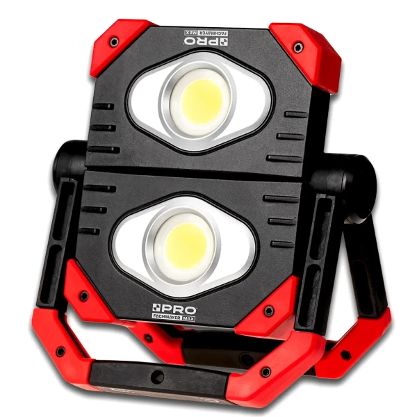 Lampa warsztatowa LED 2x15W z akumulatorem składana PRO Fachmayer