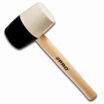 Młotek gumowy 780G z jesionowym trzonkiem PRO Fachmayer
