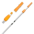 Kij teleskopowy 100-200cm aluminiowy z gwintem do wałków i mopów MOTIVE