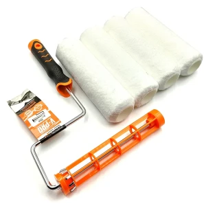 Wałki malarskie 4x wałek White Fibra + uchwyt koszykowy 23 cm MOTIVE V-PRO