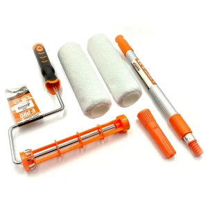 Wałki malarskie 2x Wałek White Fibra 23cm 1x uchwyt koszykowy 1x kij teleskopowy 55-75cm MOTIVE