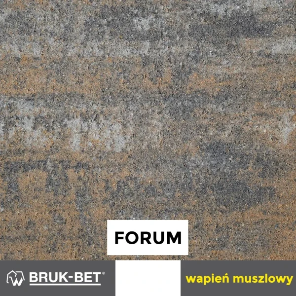 Kostka brukowa FORUM 6,5cm WAPIEŃ MUSZLOWY BRUK-BET