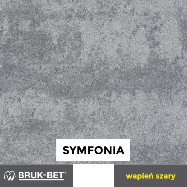 Kostka brukowa SYMFONIA 6cm WAPIEŃ SZARY BRUK-BET
