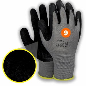 RĘKAWICE ROBOCZE powlekane gumą rozmiar. 9 SOLID