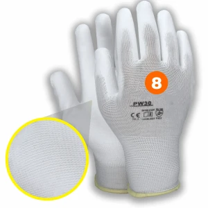 RĘKAWICE ROBOCZE ochronne cienkie BHP rozmiar. 8 SOLID