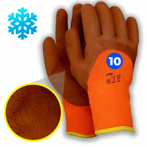 RĘKAWICE ROBOCZE zimowe ocieplane GRUBE rozmiar. 10 SOLID
