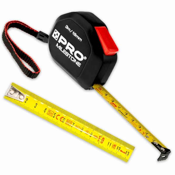 Miara zwijana budowlana z magnesem 3M/16mm MILESTONE PRO Fachmayer MZ183