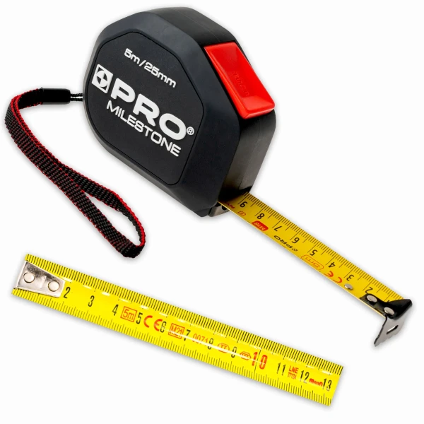 Miara zwijana budowlana z magnesem 5M/25mm MILESTONE PRO Fachmayer MZ185
