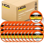 28x Taśma tynkarska HGS pomarańczowa 38mm x 50yd MOCNY KLEJ BUDOWLANA WODOODPORNA UV HGS-TT38-50 (cały karton)
