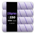 DOLPHIN 330 Zestaw 4x KILLER 25cm 2X KILLER 10cm 2x UCHWYT 2x KUWETA 2x Taśma ZM17