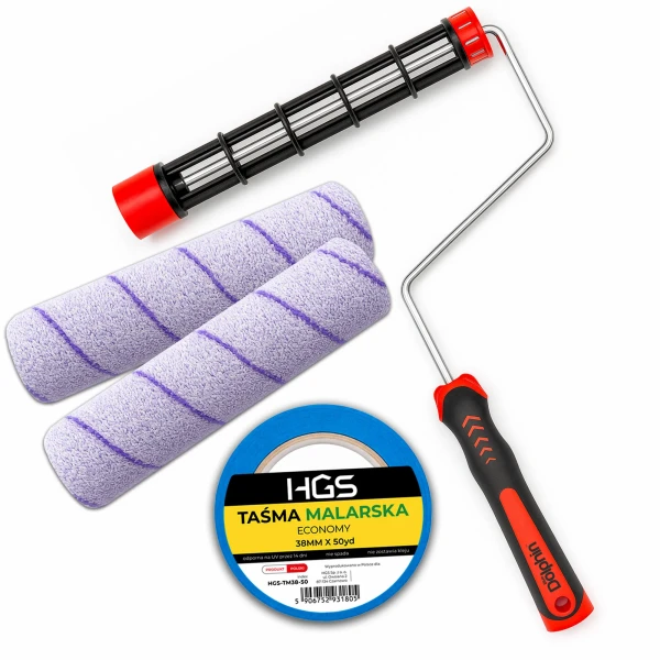 DOLPHIN 330 Zestaw 2x KILLER 25cm 1xUCHWYT 1x Taśma ZM19