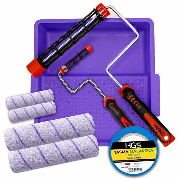 DOLPHIN 330 Zestaw 2x KILLER 25cm 2x KILLER 10cm 2xUCHWYT 1x KUWETA 1x Taśma ZM20