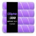 DOLPHIN 330 Zestaw 4x SPINNER 25cm  1x UCHWYT ROLLER ZM14
