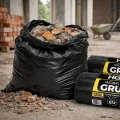 HGS WORKI NA GRUZ ODPADY BUDOWLANE ŚMIECI CEGŁY GRUBE SUPERMOCNE 10szt 120L