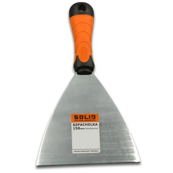 Szpachelka nierdzewna 150mm malarska murarska Solid Professional Series