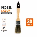 Pędzel do lakierów bejc i farb 30mm LAZUR SOLID