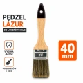Pędzel do lakierów bejc i farb 40mm LAZUR SOLID