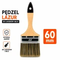 Pędzel do lakierów bejc i farb 60mm LAZUR SOLID