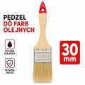 Pędzel do farb olejnych 30mm SOLID