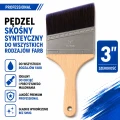Pędzel skośny syntetyczny do odcięć uniwersalny 3" 76mm PROFESSIONAL SERIES SOLID