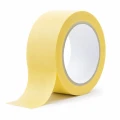 Taśma malarska 38mm x 50mb papierowa żółta maskująca SOLID